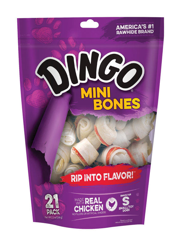 DINGO MINI DOG BONE 21PK Online Hot Sale
