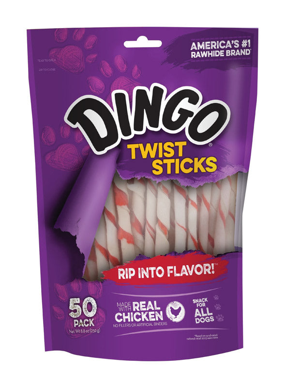 DINGO TWIST STICKS 50PK on Sale