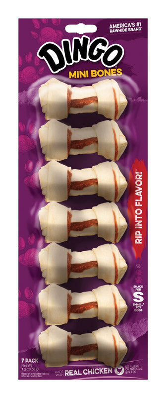 DINGO MINI DOG BONE 7PK on Sale