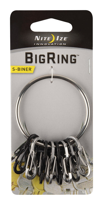 BIG KEYRING STNLSS STEEL Online now