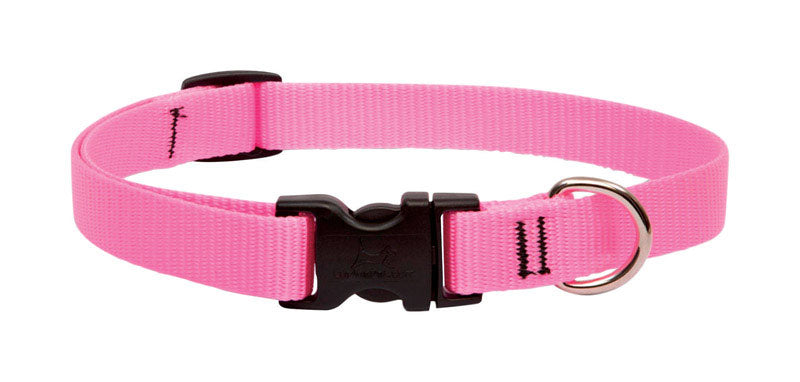 DOG COLLAR ADJ13-22″PINK Online Hot Sale