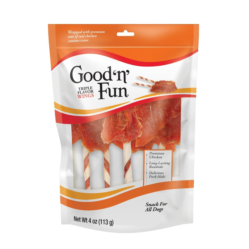 DOG TREAT TRPL WING 4OZ Online Hot Sale