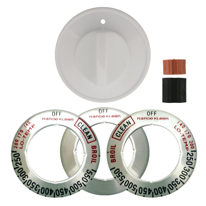 GAS RANGE KNOB KIT WHT Hot on Sale