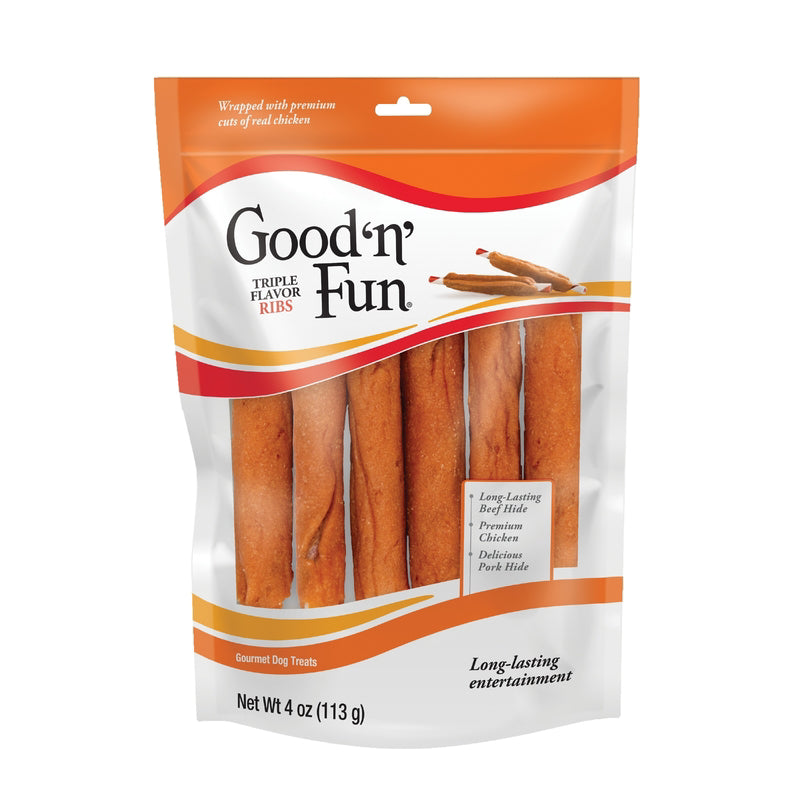 DOG TREAT TRIPLERIB 4OZ Sale