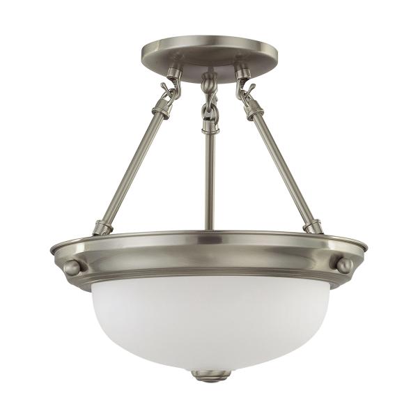 2 LIGHT 11″ SEMI-FLUSH Discount