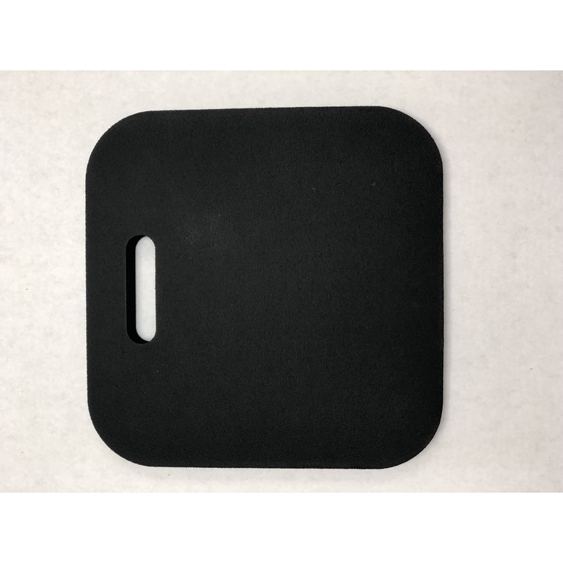 KNEELING PAD BLK RUBBER Fashion