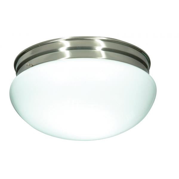 2 LIGHT 12″ MUSHROOM FLUSH Online Hot Sale