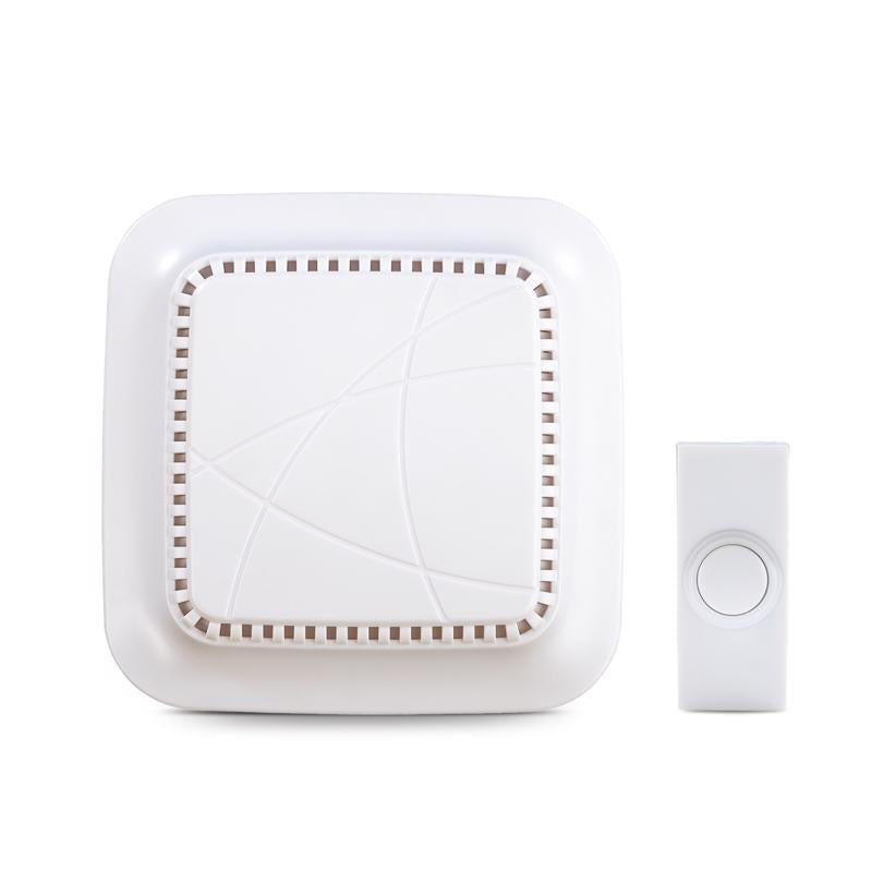 DOOR CHIME KT WRLS WHITE on Sale