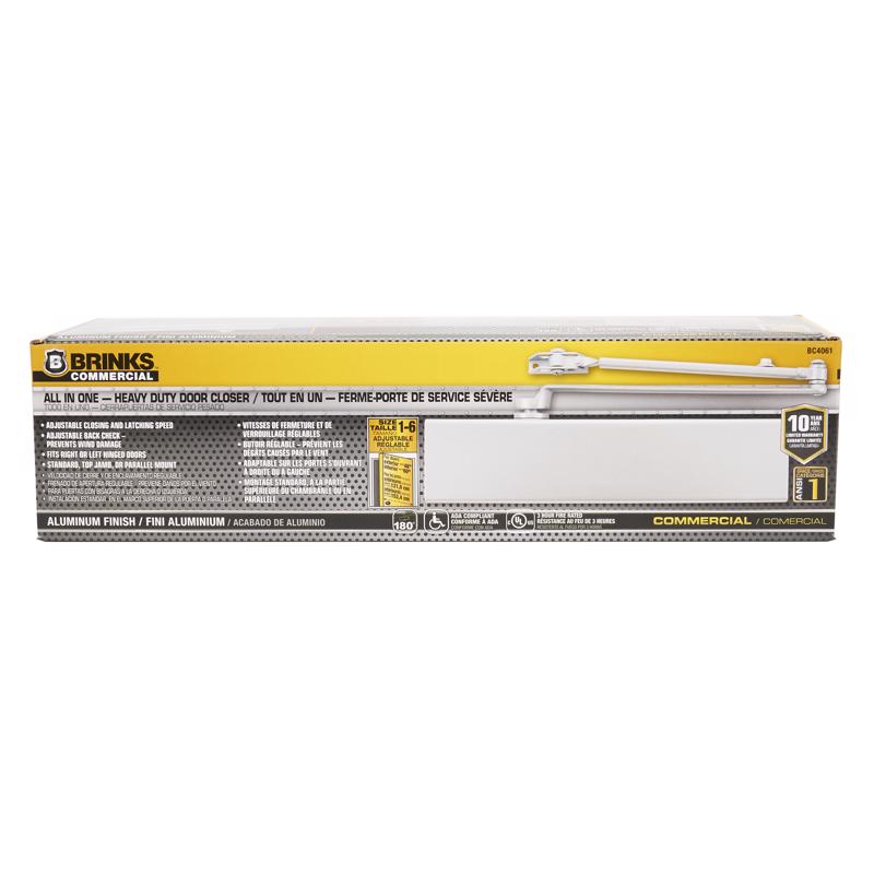 DOOR CLOSER STEEL ALUMNM Online Hot Sale