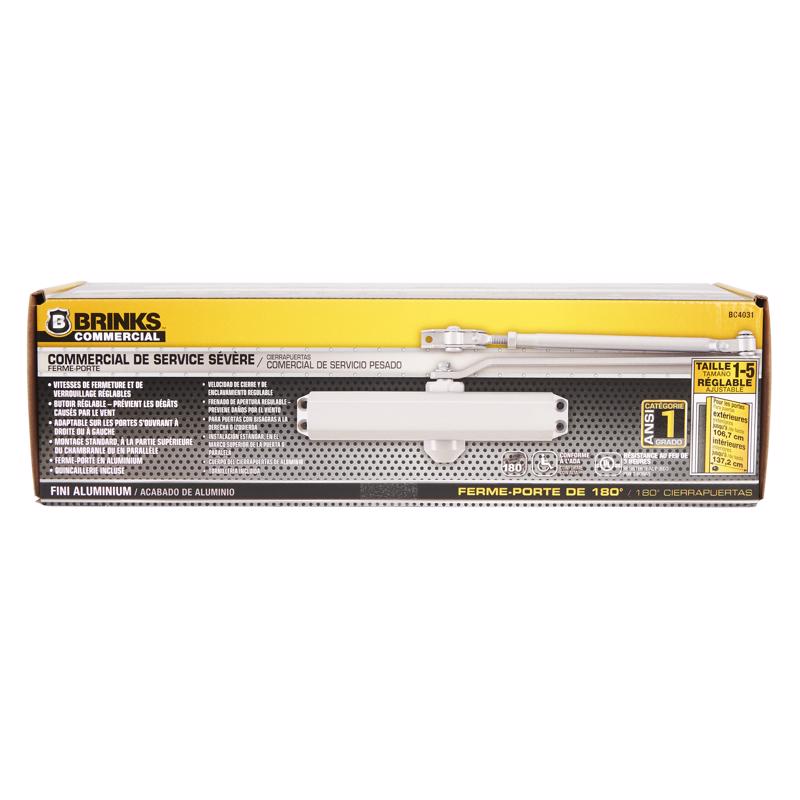 DOOR CLOSER STEEL ALUMNM on Sale