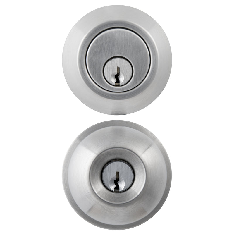 KNOB AND DEADBOLT ST STL on Sale