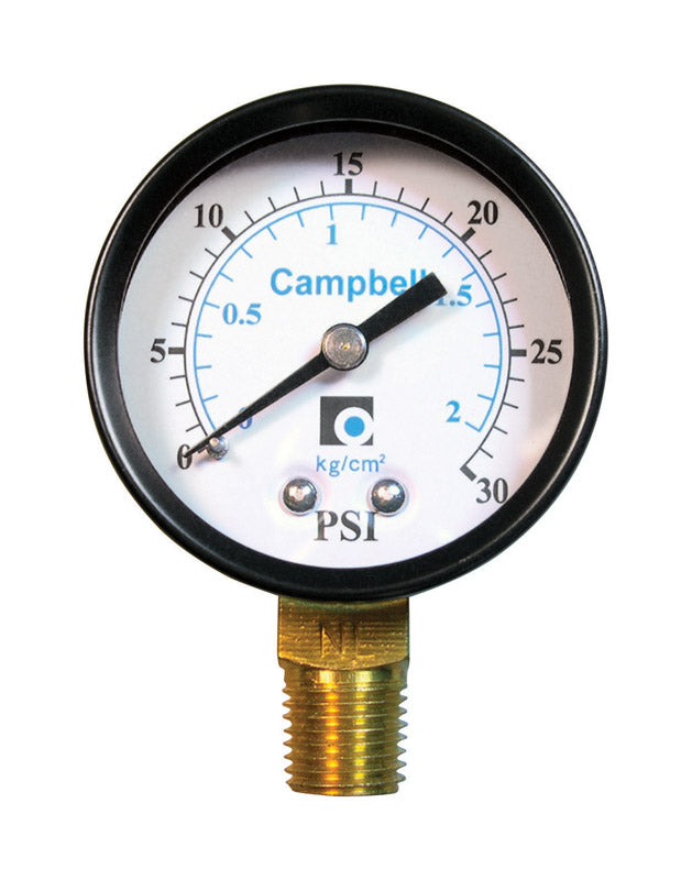 GAUGE PRESSURE 30PSI LF Online now