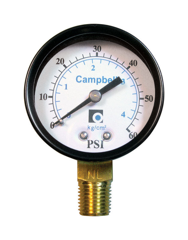 GAUGE PRESSURE 60PSI LF Hot on Sale