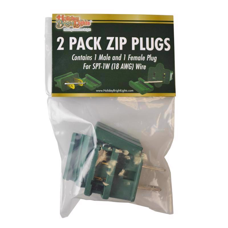2 PIECE ZIP PLUG SET Hot on Sale