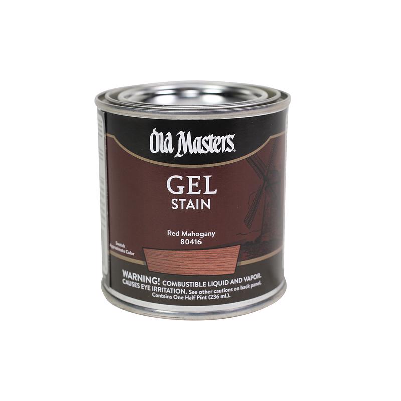 GEL STAIN RED MHGNY .5PT on Sale