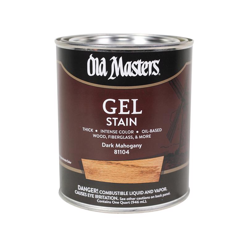 GEL STAIN DARK MHGNY 1QT on Sale