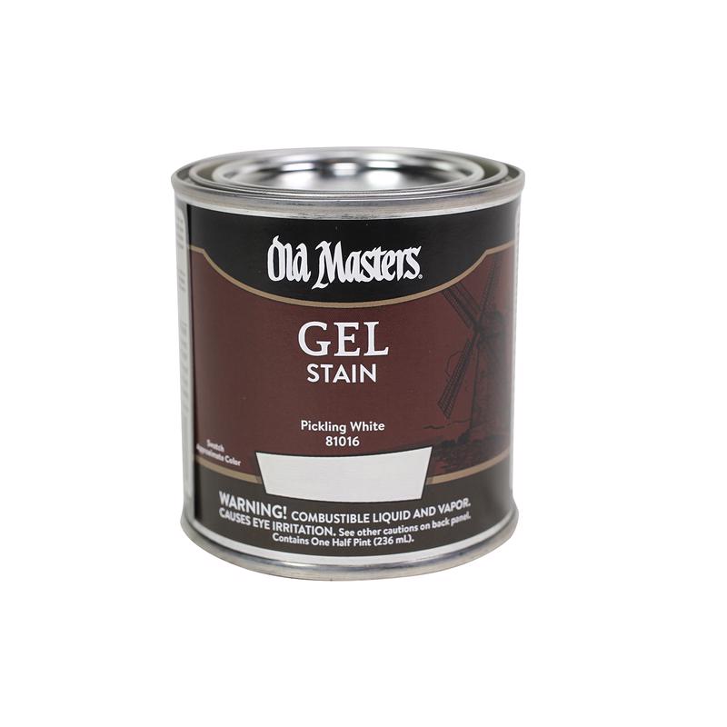 GEL STAIN PCKLNG WHT.5PT Discount