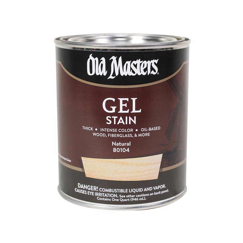 GEL STAIN NATURAL 1QT Online now