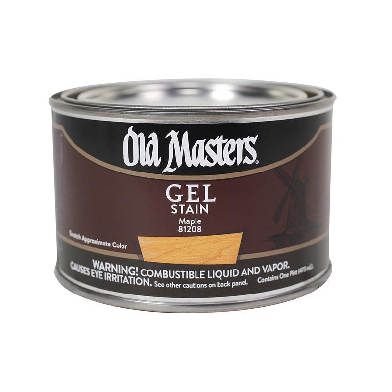 GEL STAIN MAPLE 1PT Supply