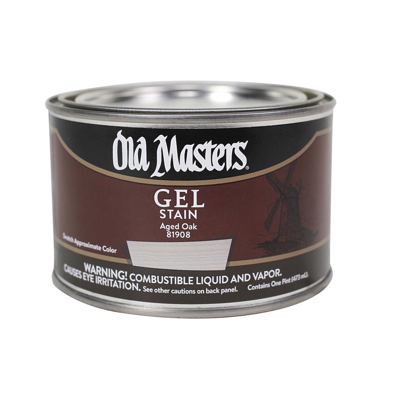 GEL STAIN AGED OAK 1PT Online now