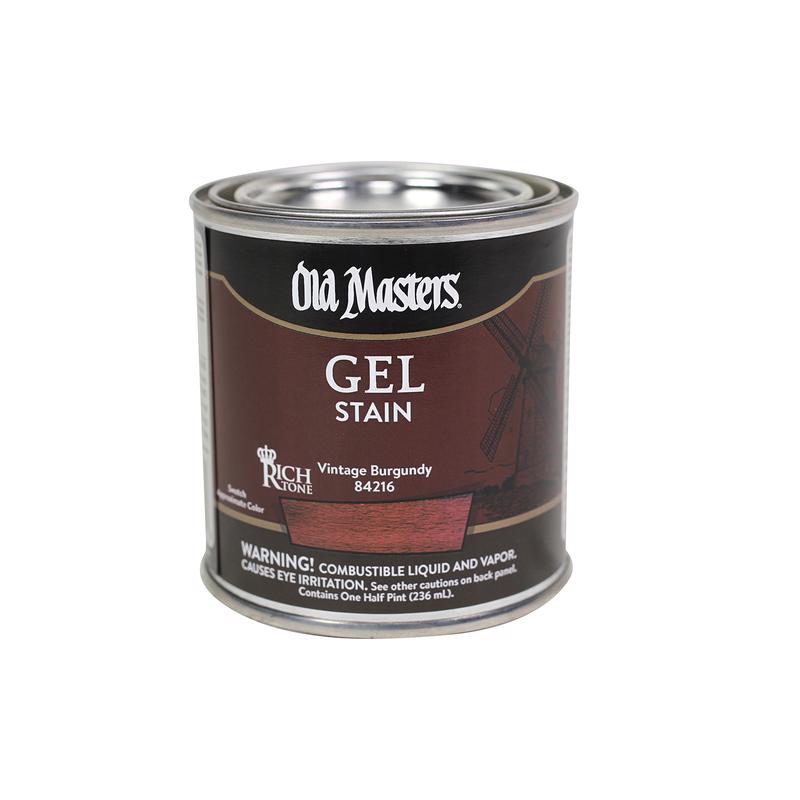 GEL STAIN VNT BRGNDY.5PT Online now