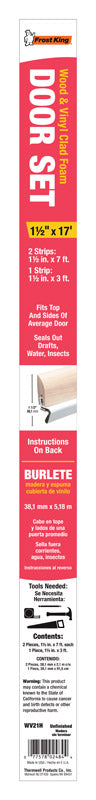 DOOR SEAL SET 1-1/2X17′ Online Sale