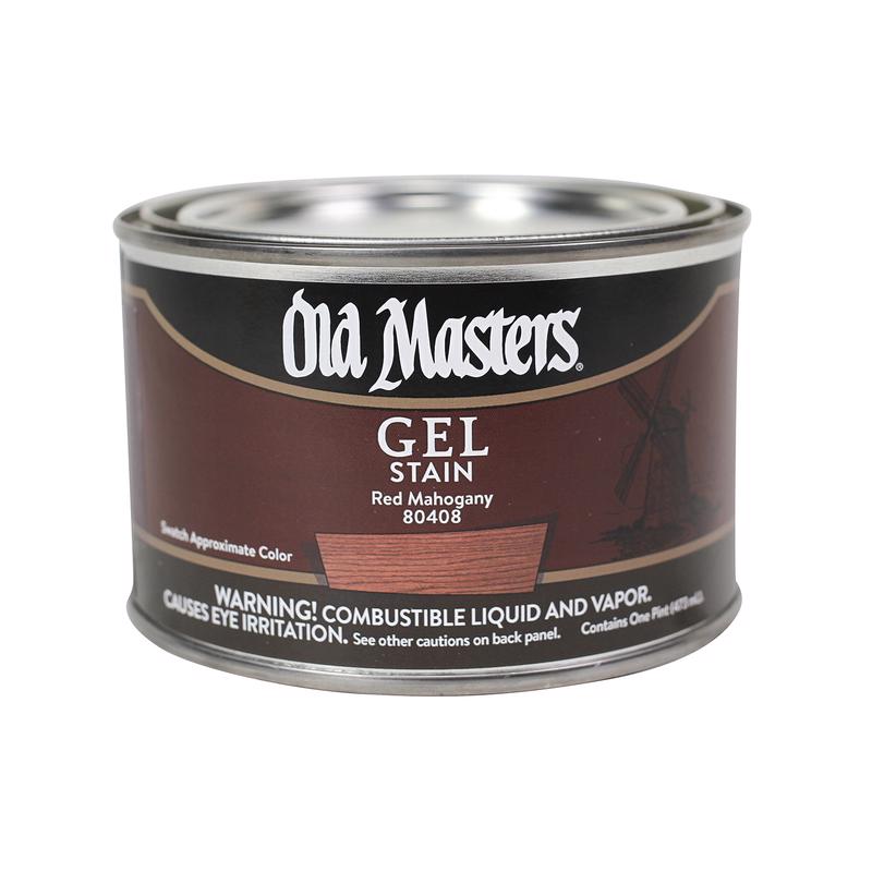 GEL STAIN RED MAHGNY 1PT Online Sale