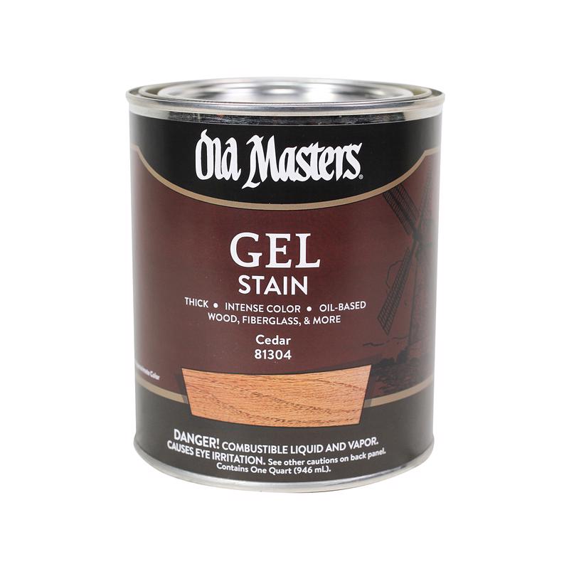 GEL STAIN CEDAR 1QT Online Hot Sale