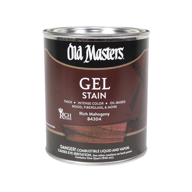 GEL STN RICH MAHGANY 1QT Fashion