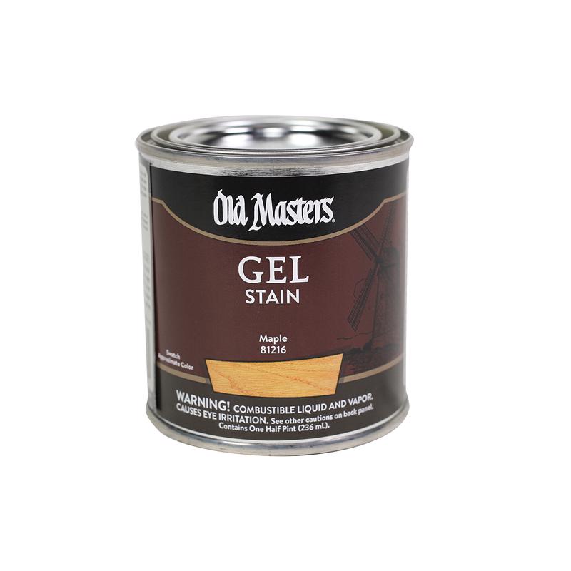GEL STAIN MAPLE 1/2PT Supply