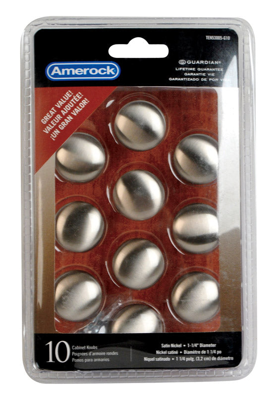 KNOBS 1-1/4 SN 10PK Sale