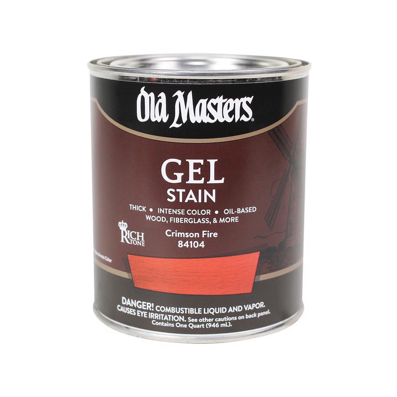 GEL STAIN CRMSN FIRE 1QT Online Sale