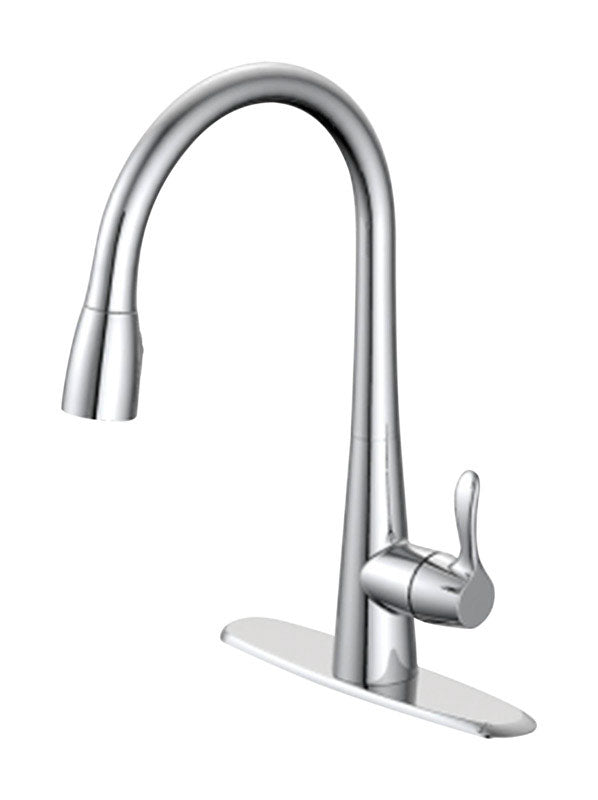 KTCH FAUCET 1H PLDWN CH Fashion