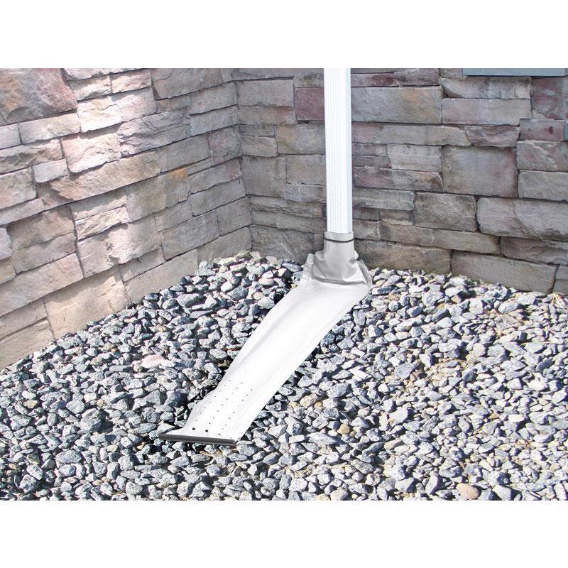 DOWNSPOUT EXTENSN WHT 4′ Hot on Sale