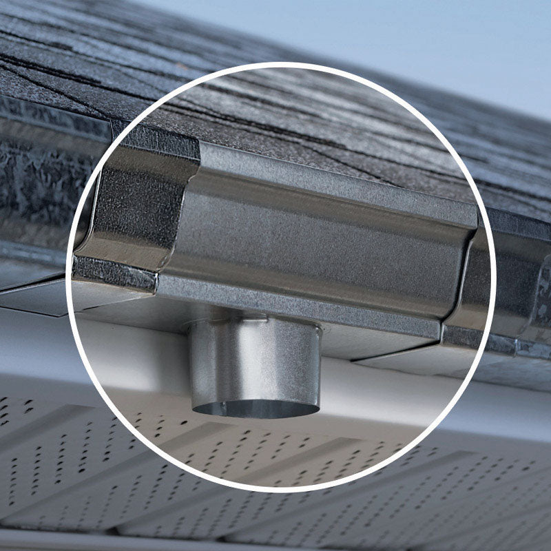 DOWNSPOUT C OUTLET ALUM on Sale