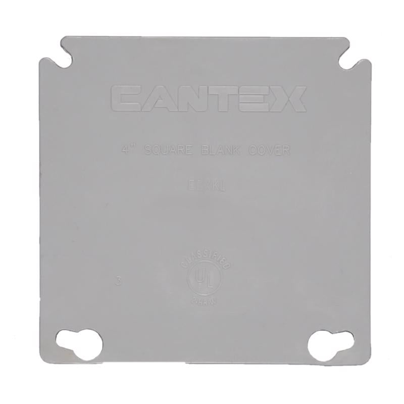 BLANK COVER PVC SQ 4″ Sale