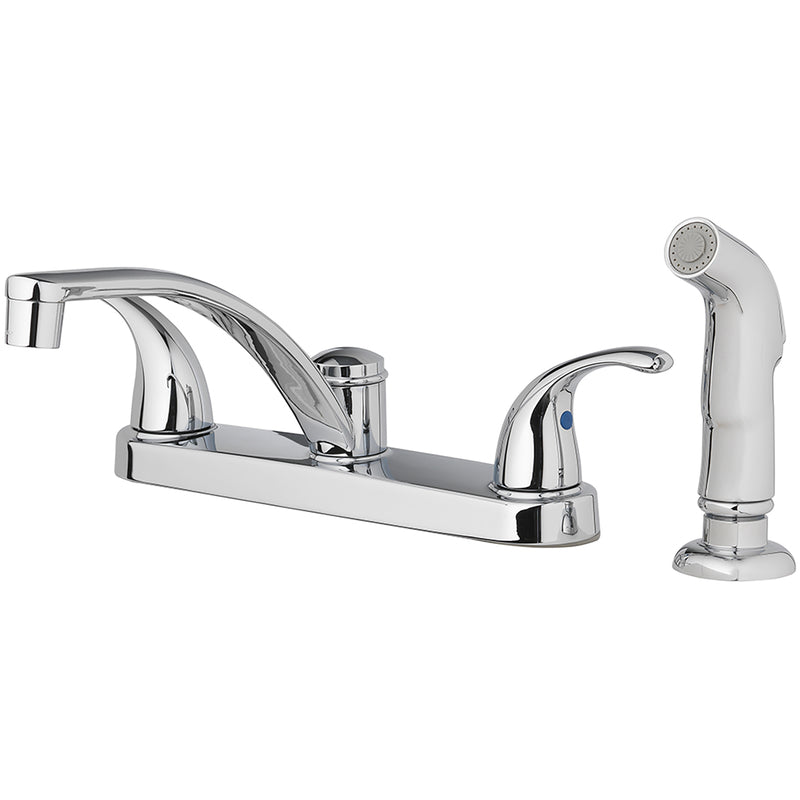 KTCH FAUCET 2H CH SDSPRY Hot on Sale