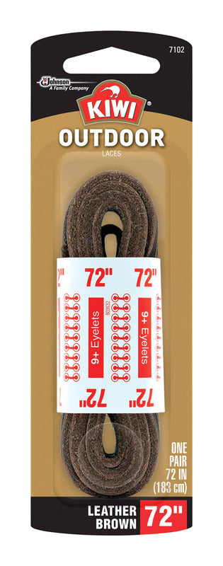 LACE BOOT 72″ SQR BROWN Fashion