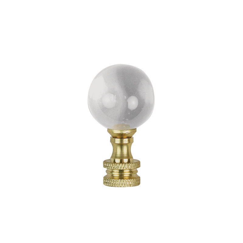GLASS BALL FINIAL Hot on Sale