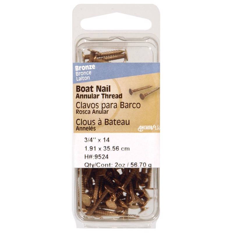 BOAT NAIL 1X14 BRZ 2OZ Discount