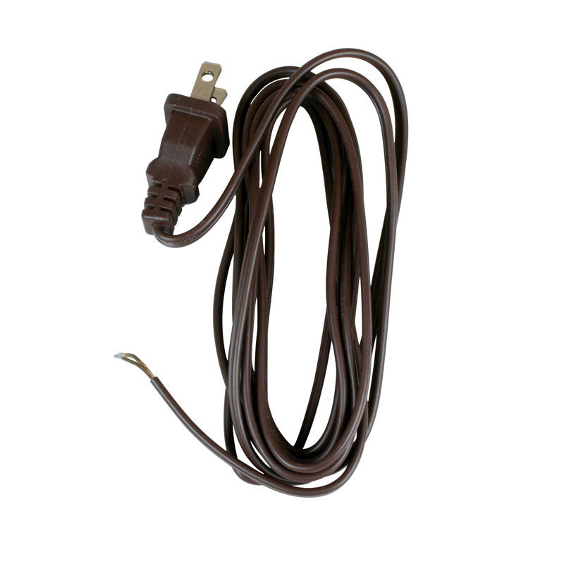 LAMP CORD 8′ BROWN PK/1 Hot on Sale