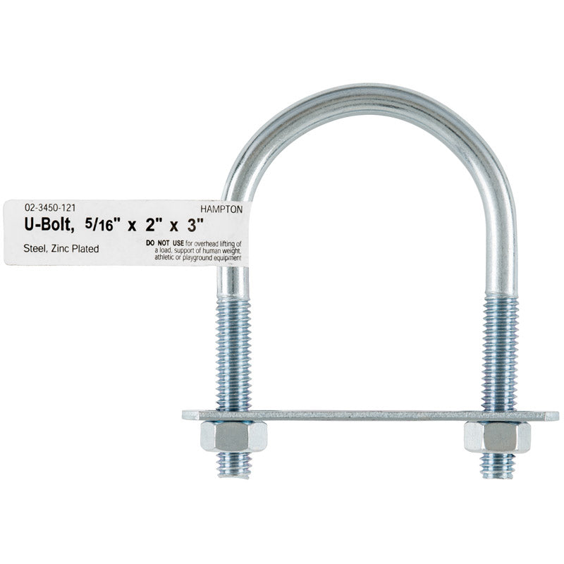 BOLT U 5/16″X2″X3″ Hot on Sale
