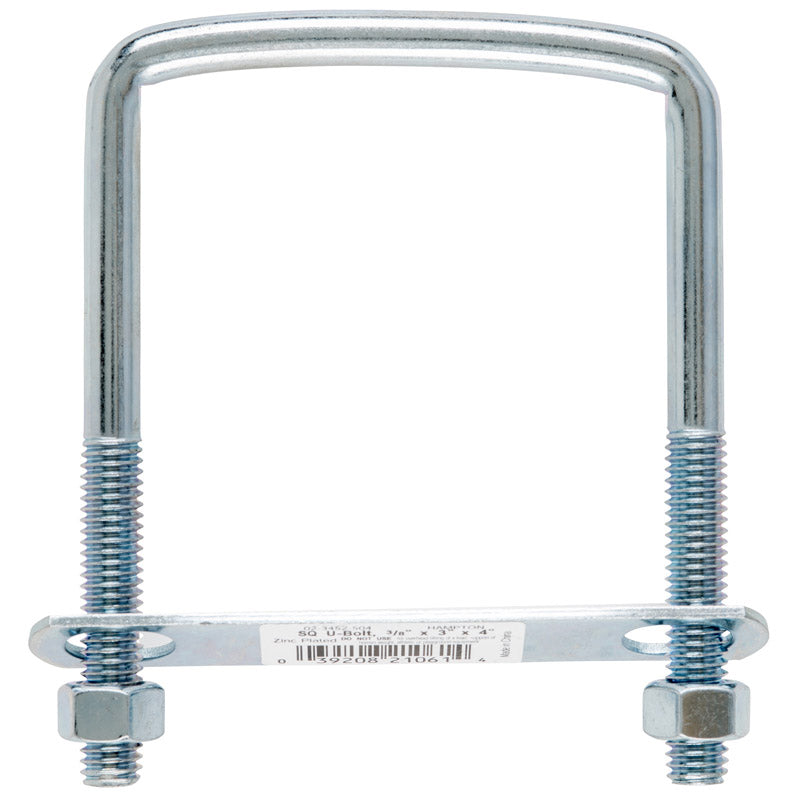 BOLT U SQ 3/8″X3″X4″ on Sale