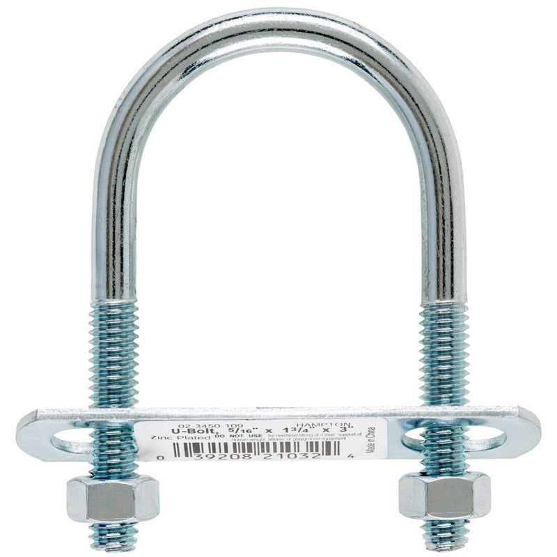 BOLT U 5/16″X1-3/4″X3″ Hot on Sale