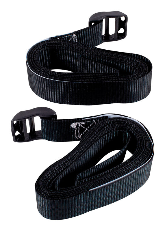 LASHING STRAP BLK 8′ 2PK Online now