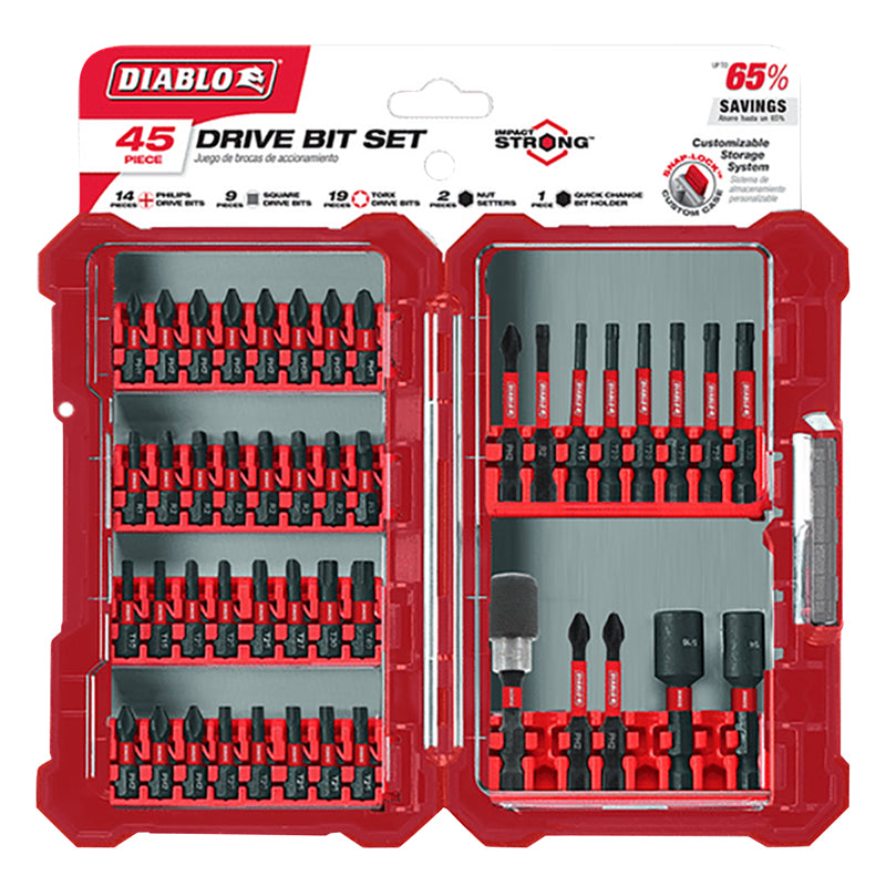 DRIVE BIT SET BO 45PC Hot on Sale
