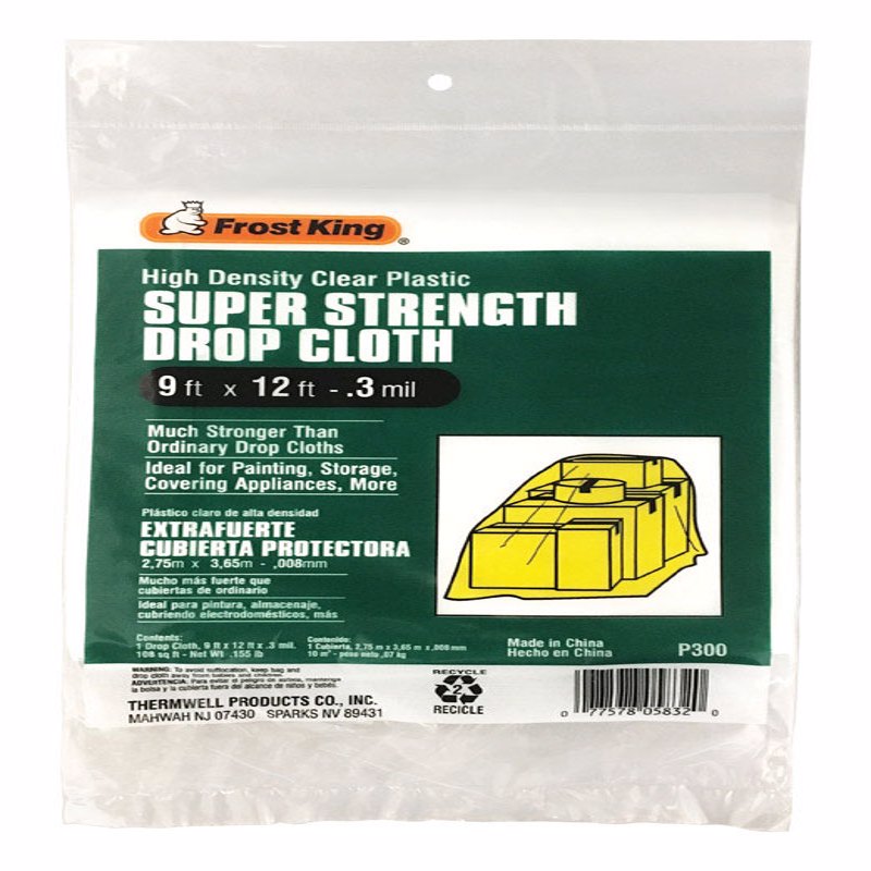DROP CLOTH 9X12′ 3MIL Online now