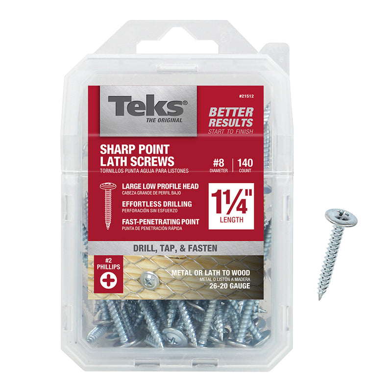 LATH SCRW #8X1.25″ 140PK Hot on Sale