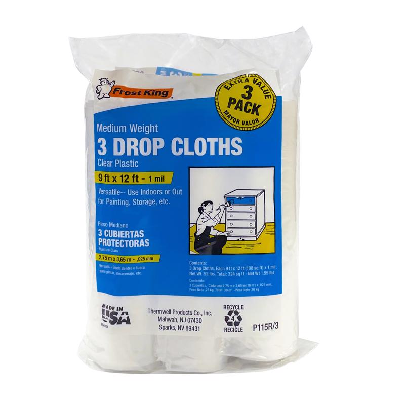 DROP CTH 9’X12’X1MIL 3PK Online Hot Sale