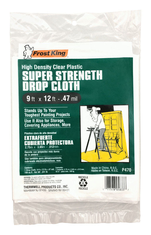 DROP CLOTH 9X12′ .47MIL Fashion